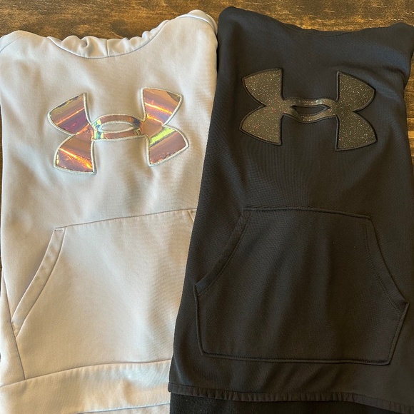 Girls Under Armour Sweatshirt/Hoodie, Size Youth Medium (YMD) - Picture 1 of 6
